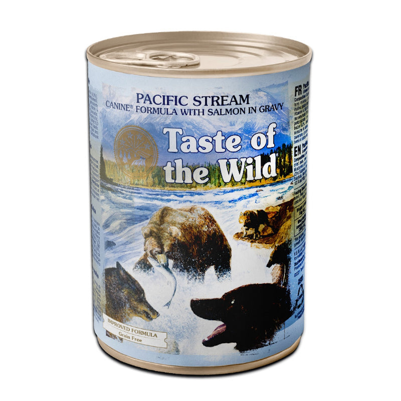 Taste of the Wild Pacific Stream Canine Formula  with Salmon in Gravy（12pcs）