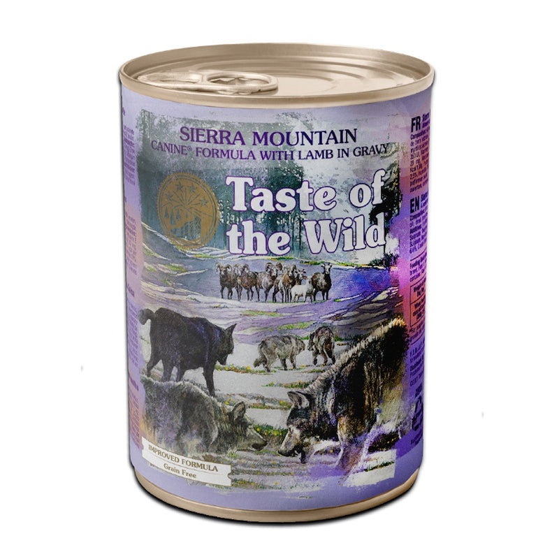 Taste of the Wild Sierra Mountain Canine Formula  with Lamb in Gravy（12pcs）