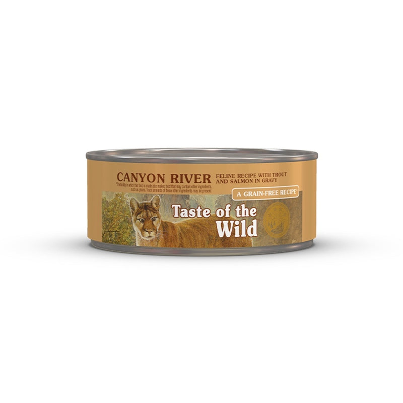 Taste of the Wild Canyon River Feline Recipe with Trout and Salmon in Gravy （24pcs）