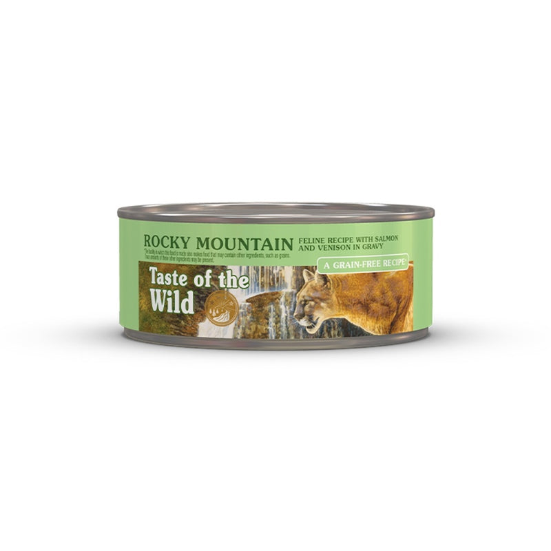 Taste of the Wild Rocky Mountain Feline Recipe with Salmon and Venison in Gravy（24pcs）