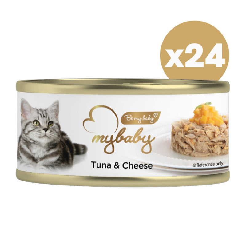 My Baby Cat Canned Food-Tuna & Cheese（24pcs）