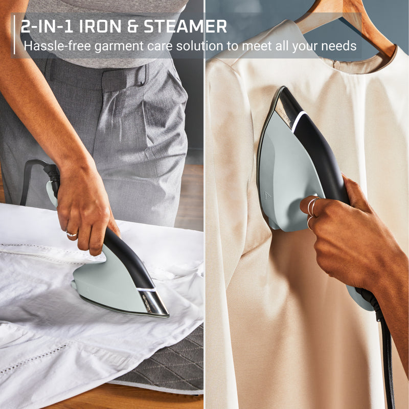 TEFAL JF4033 2-in-1 Steam Iron and Clothes Steamer