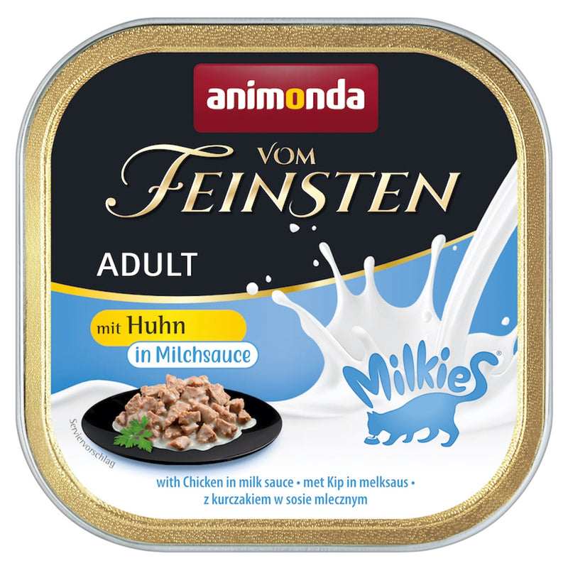 Animonda Adult Cat with Chicken chunksin Milk Sauce 16pcs