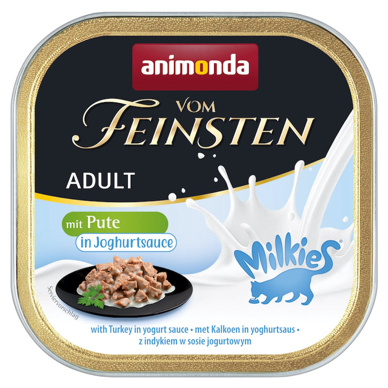 Animonda Adult Cat with Turkey chunksin Yogurt Sauce 16pcs