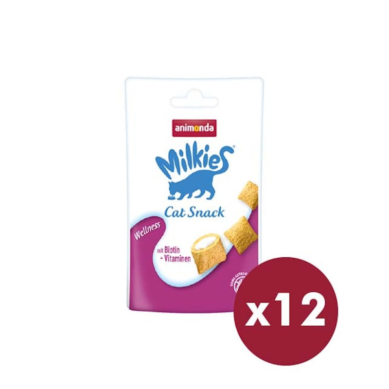 Animonda Milkies Crunchy Snacks Wellness - Grain Free （30gx12）