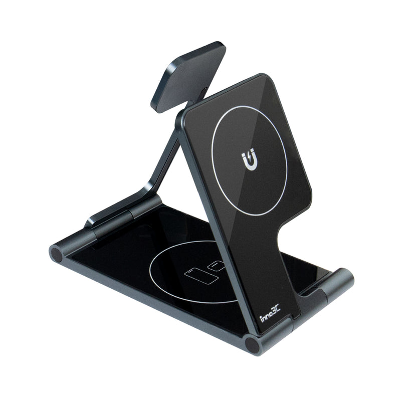 inno3C i-SMD3 3 in 1 Folding Magnetic Wireless Charging Stand