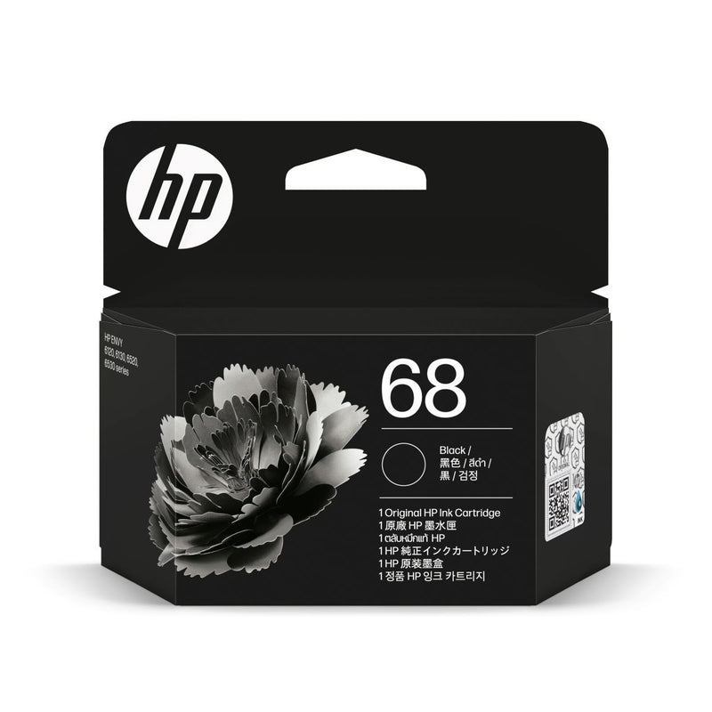 HP 惠普 68 黑色原廠墨盒