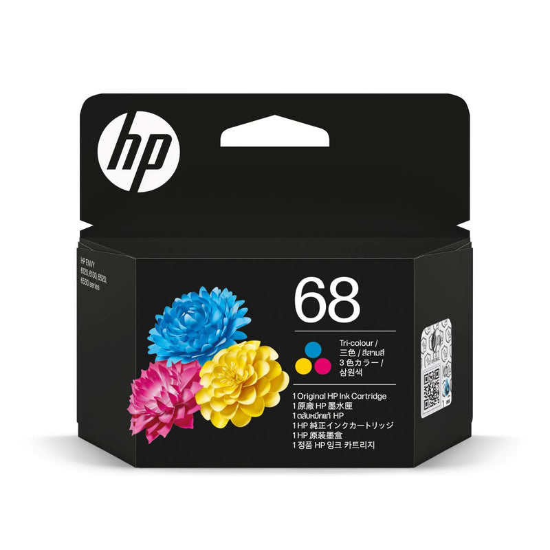 HP 68 Tri-Color Original Ink Cartridge