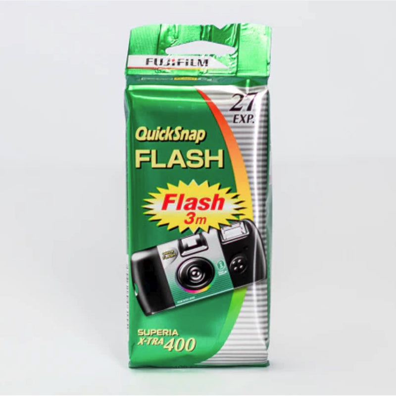 FUJIFILM QuickSnap Flash 27 EXP Superia X-Tra 400 Disposable film camera