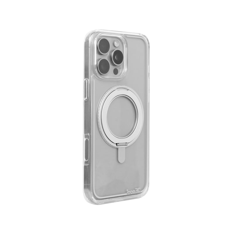 inno3C 創品 360°旋轉磁環支架保護殼 for iPhone 16 Pro Max 手機外殼