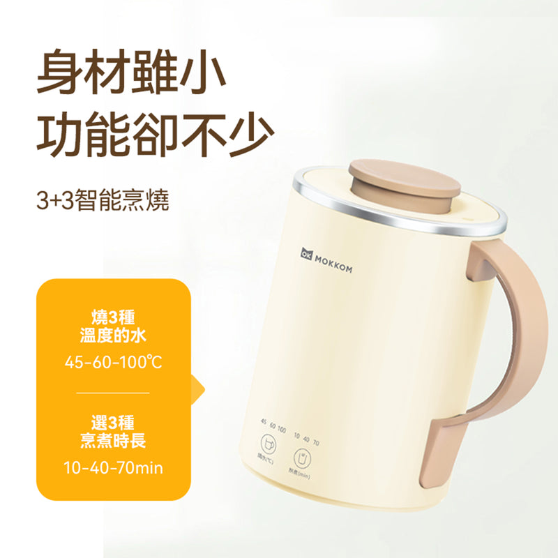 MOKKOM MK-387 Multi-function Universal Electric Boiler Cup (with tea compartment)