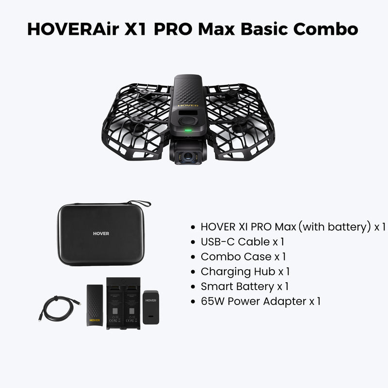 HoverAir X1 Pro Max超輕自拍8k飛行相機