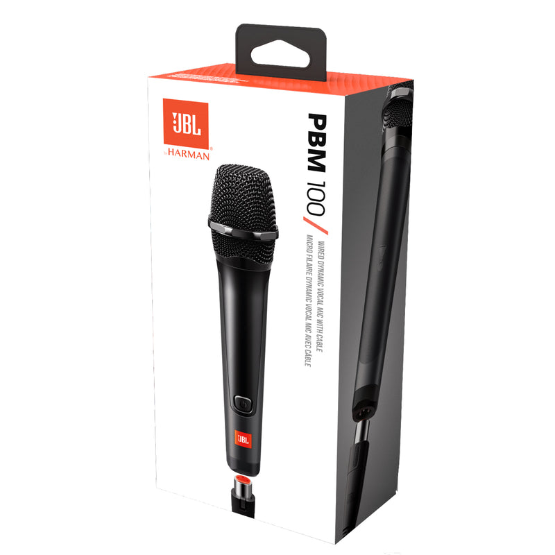 JBL PBM100 Wired Dynamic Vocal Mic with Cable (Gift)