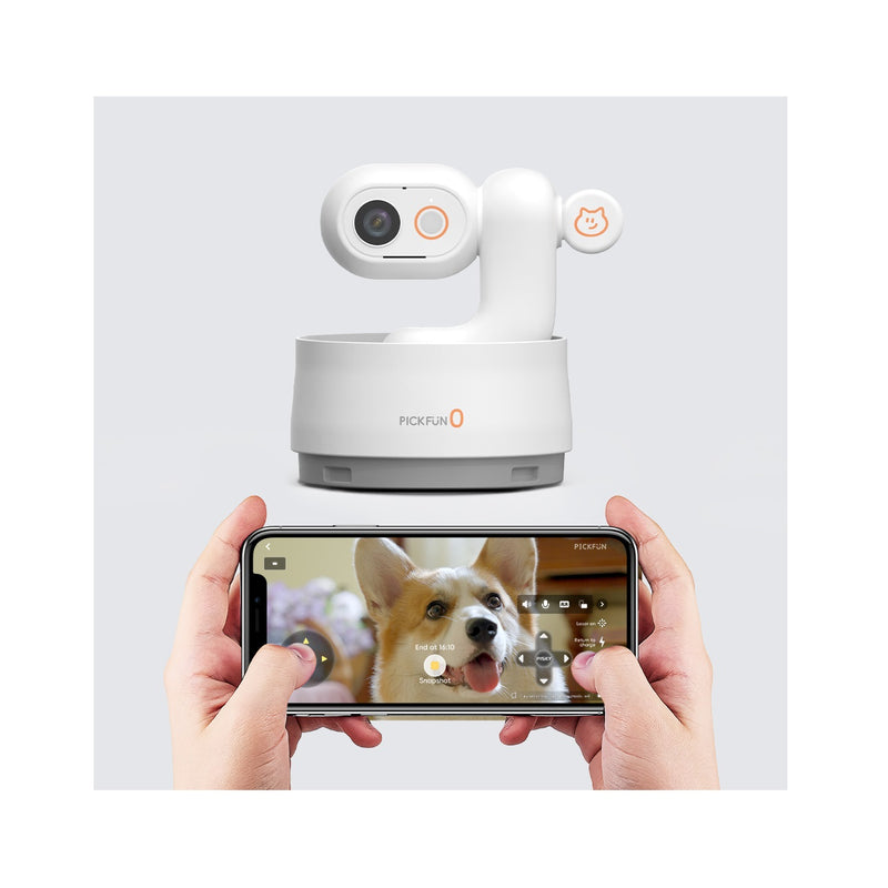 PICKFUN P0 Pet AI Companion IP Camera - Yellow