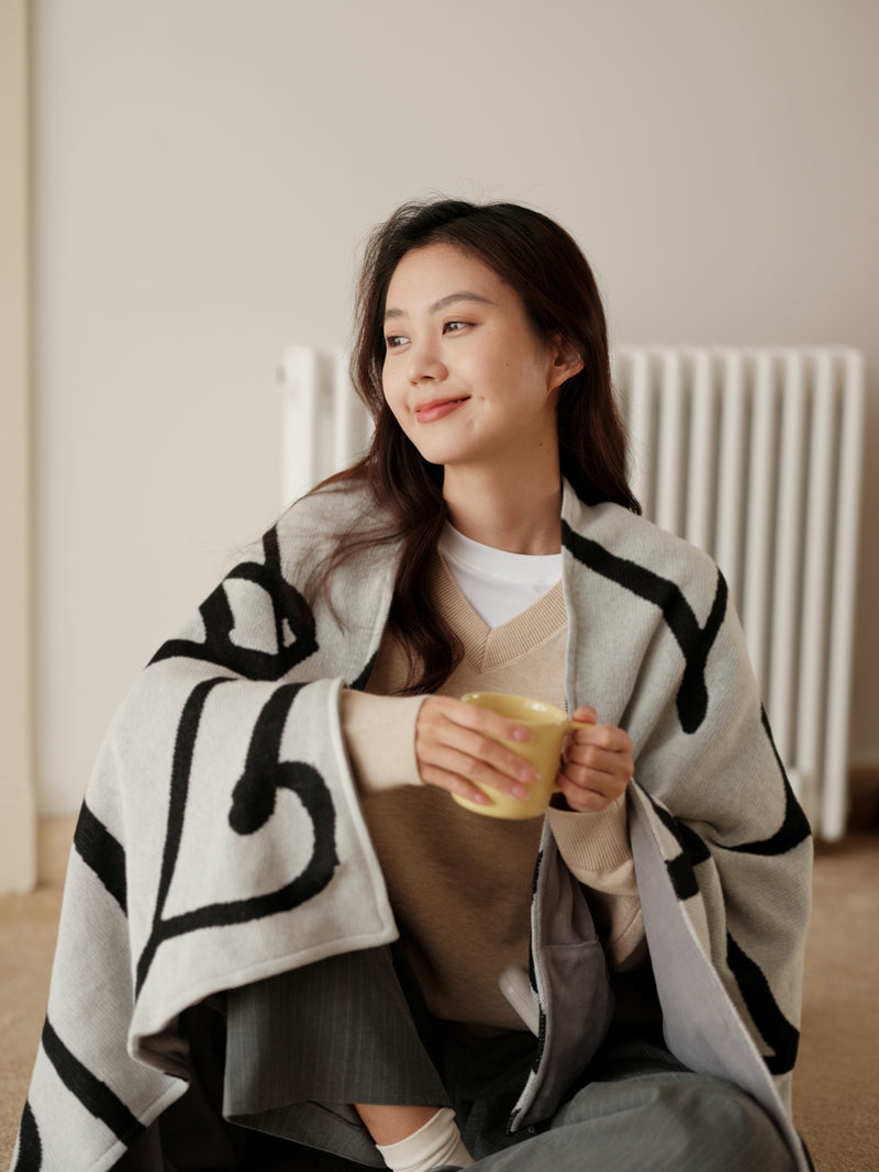 aISOLOVE RS8 Double Layer Heating Shawl