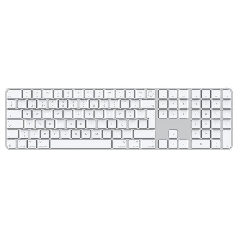 APPLE Magic Keyboard with Touch ID and Numeric Keypad (USB-C) - Portuguese