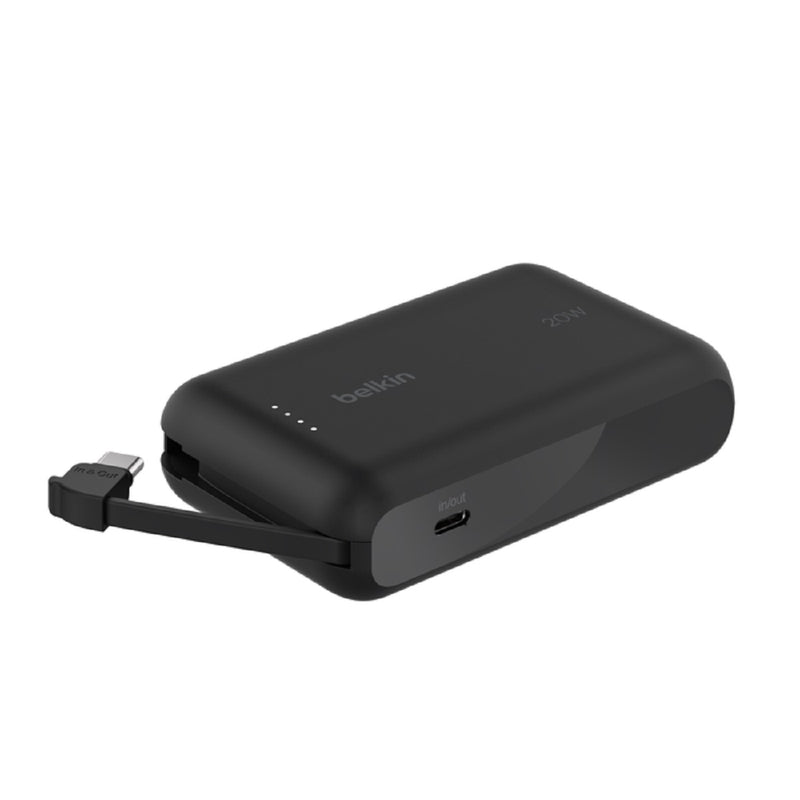 BELKIN 貝爾金 BoostCharge行動電源 10K with Integrated Cable