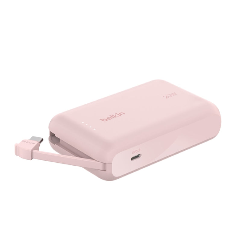 BELKIN BoostCharge Power Bank 10K with Integrated Cable