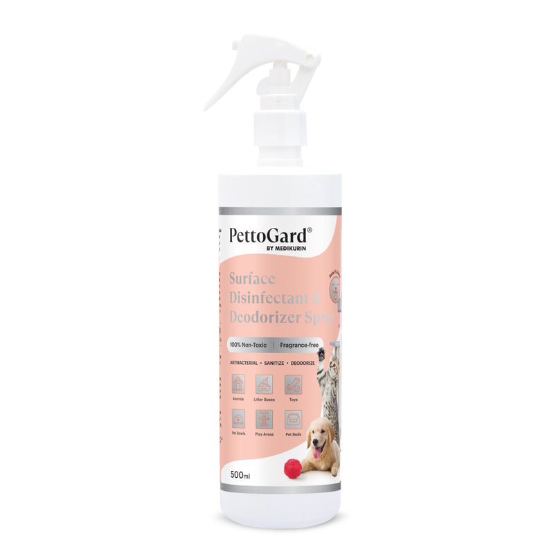 PETTOGARD Surface Disinfectant & Deodorizer Spray 500ml