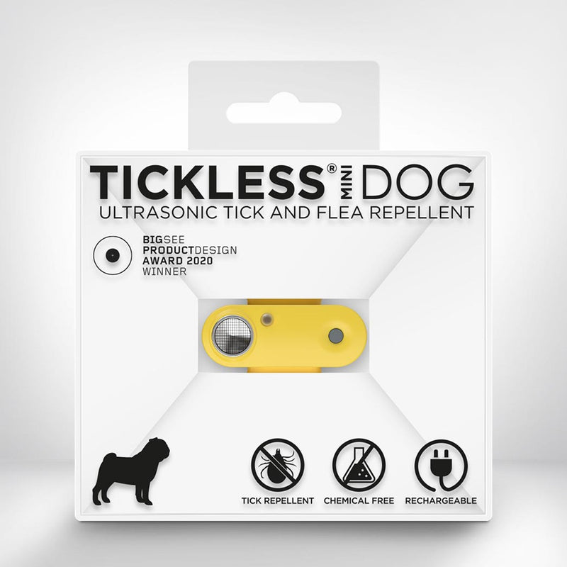 TICKLESS MINI Ultrasonic tick and flea repeller for dogs (rechargeable)