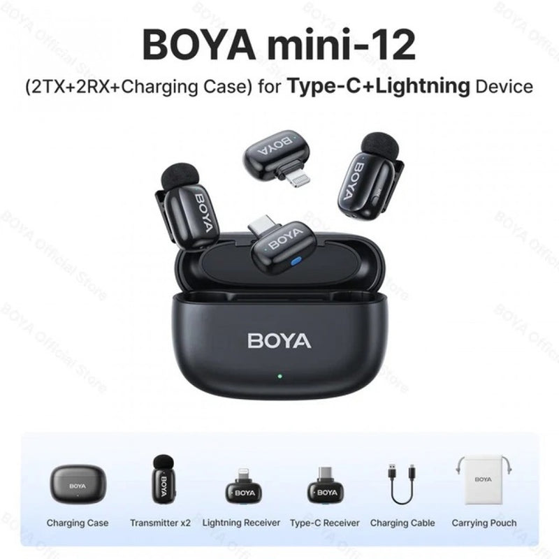 BOYA MINI-12 外置收音麥克風