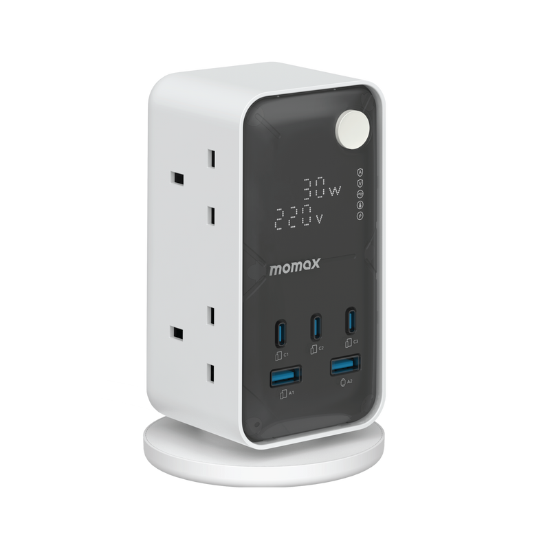 Momax US21UKW Power Strip