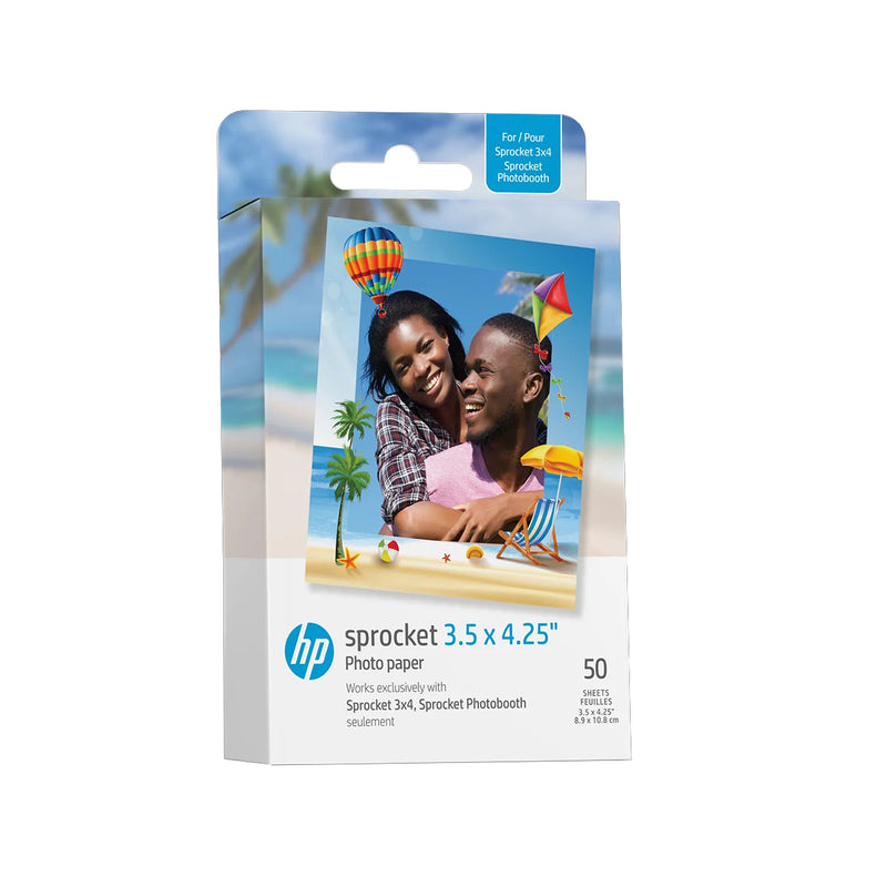 HP HPIZ3X450 Sprocket Photobooth Photo Paper (50 photos)