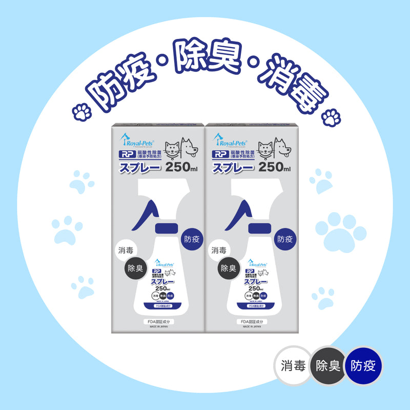 Royal-Pets RP Mild Disinfecting Cleansing Spray 250ml (2pcs-Pack)