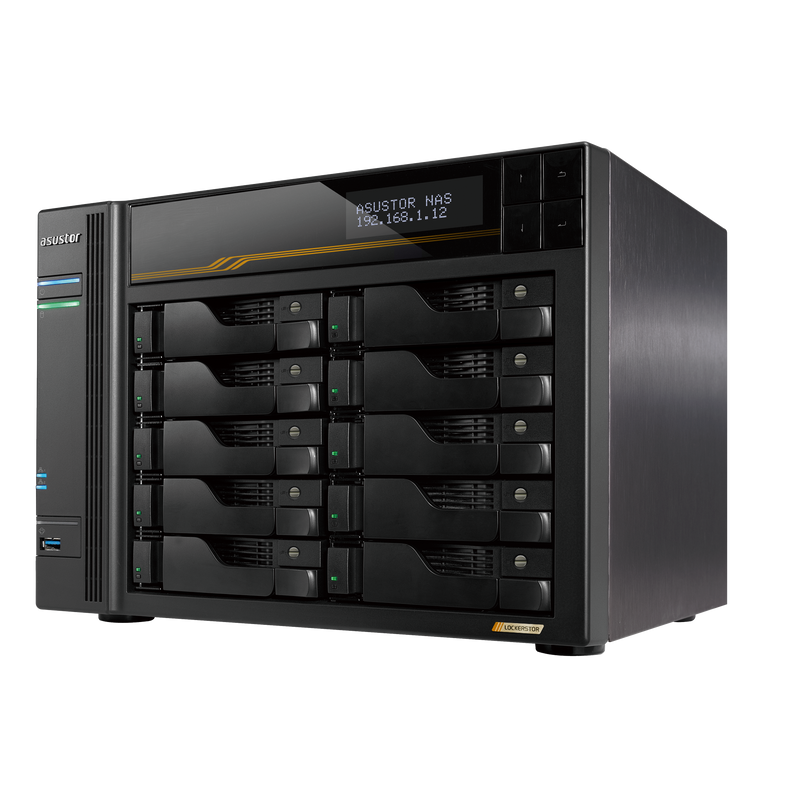 ASUSTOR LOCKERSTOR 10 Gen3 AS6810T NAS