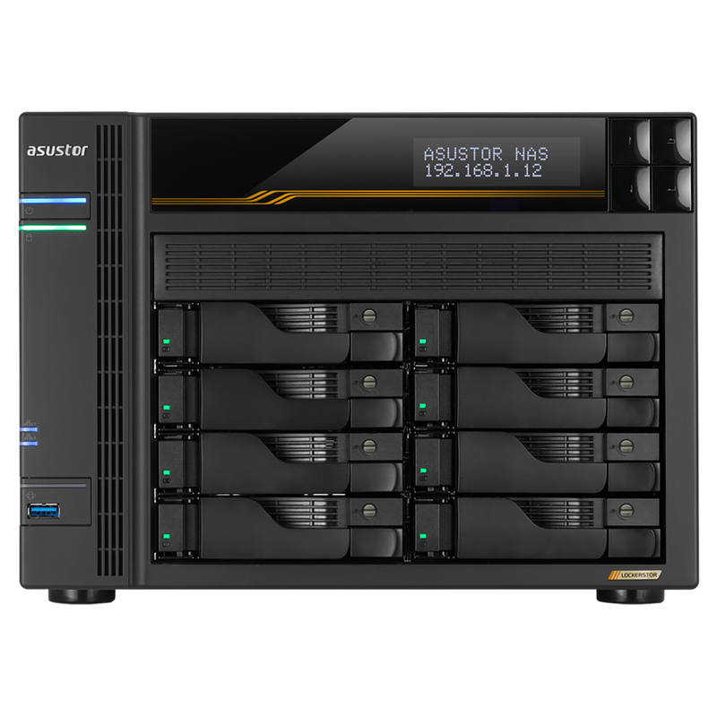 ASUSTOR LOCKERSTOR 8 Gen3 AS6808T NAS