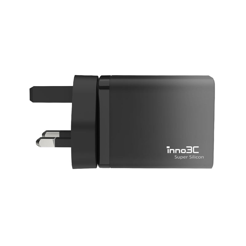 inno3C i-70WT Super Silicon 70W 3-Ports Travel Fast Charger