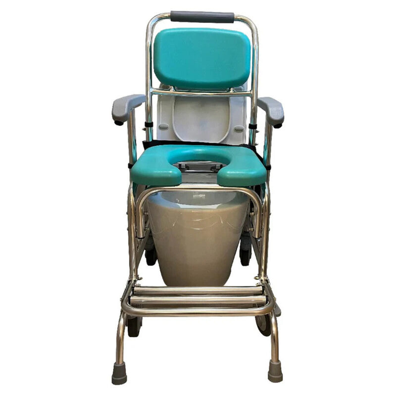 Silver Solutions multifunctional bath chair with wheels