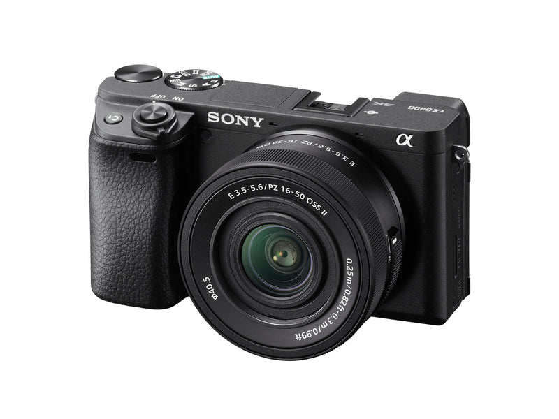 SONY 索尼 Alpha 6400K APS-C 24- 75 mm, F3.5-F5.6 鏡頭套裝 無反光鏡可換鏡頭相機