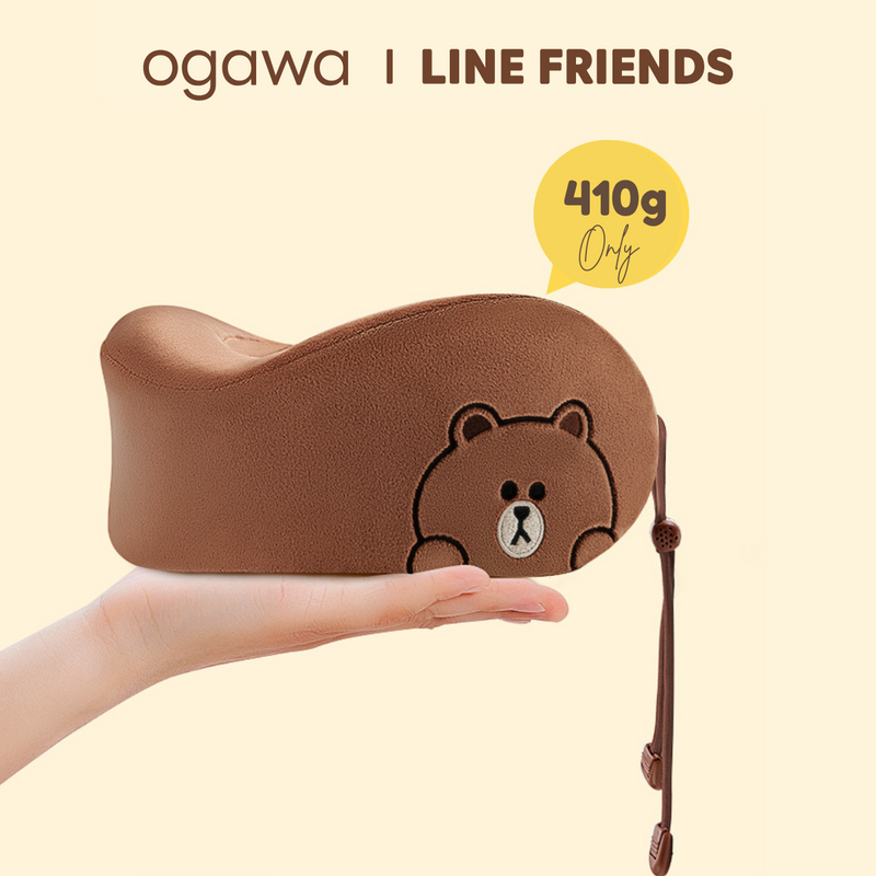 Ogawa Line Friends U型按摩頸枕 OG-2612