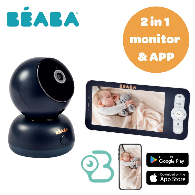 Beaba Zen premium Wifi 高清視像及話音嬰兒監察器 5吋720P彩屏