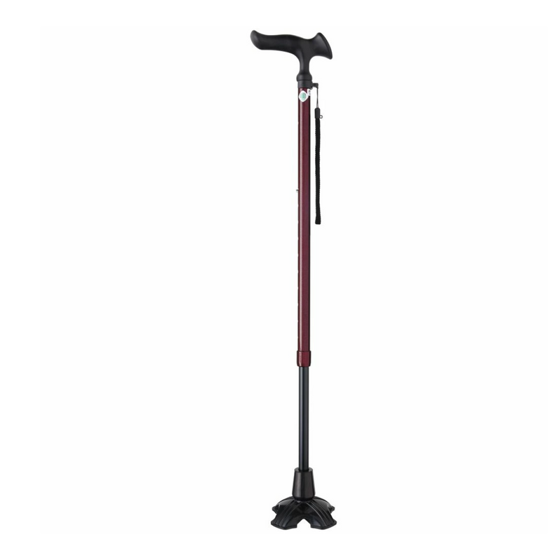 Fuji Home Quad tip height adjustable Cane