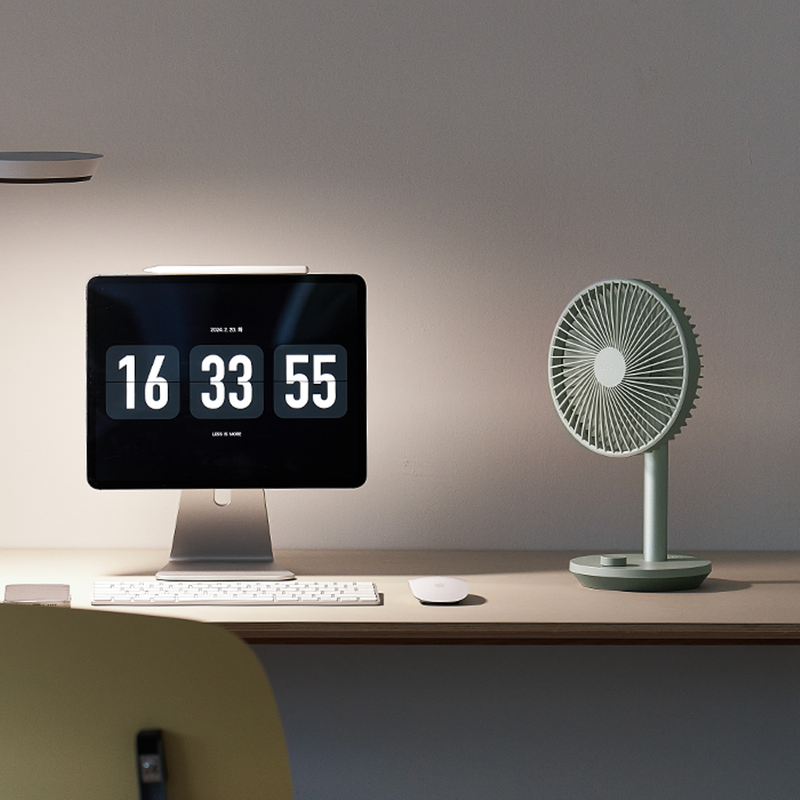 LUMENA STAND4 7" Portable Wireless Desk Fan