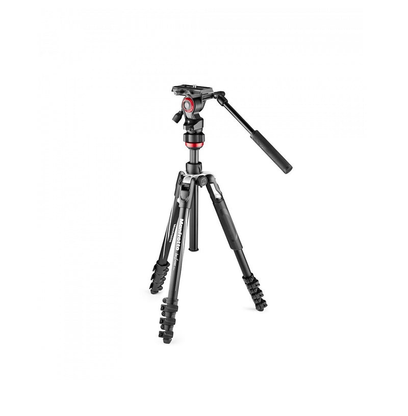 MANFROTTO 曼富圖 Befree Live 鋁合金扳鎖三腳架組（含液壓攝影雲台）