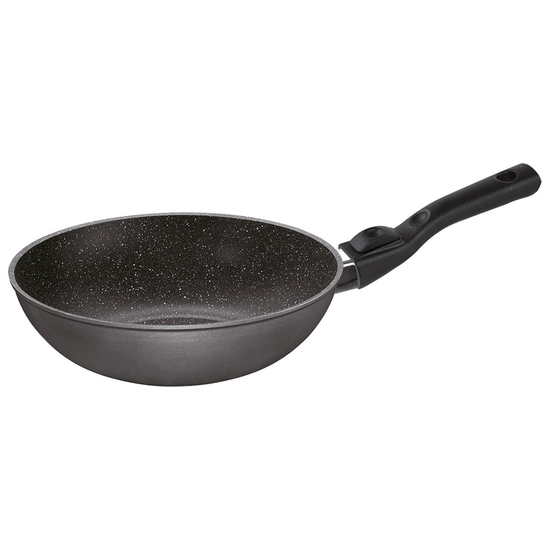 Stoneline Chinese Wok with Detachable Handle 30cm