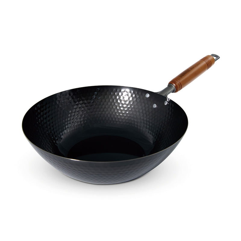 Summit TSUBAME IH Embossed Beijing Style Wok  27cm